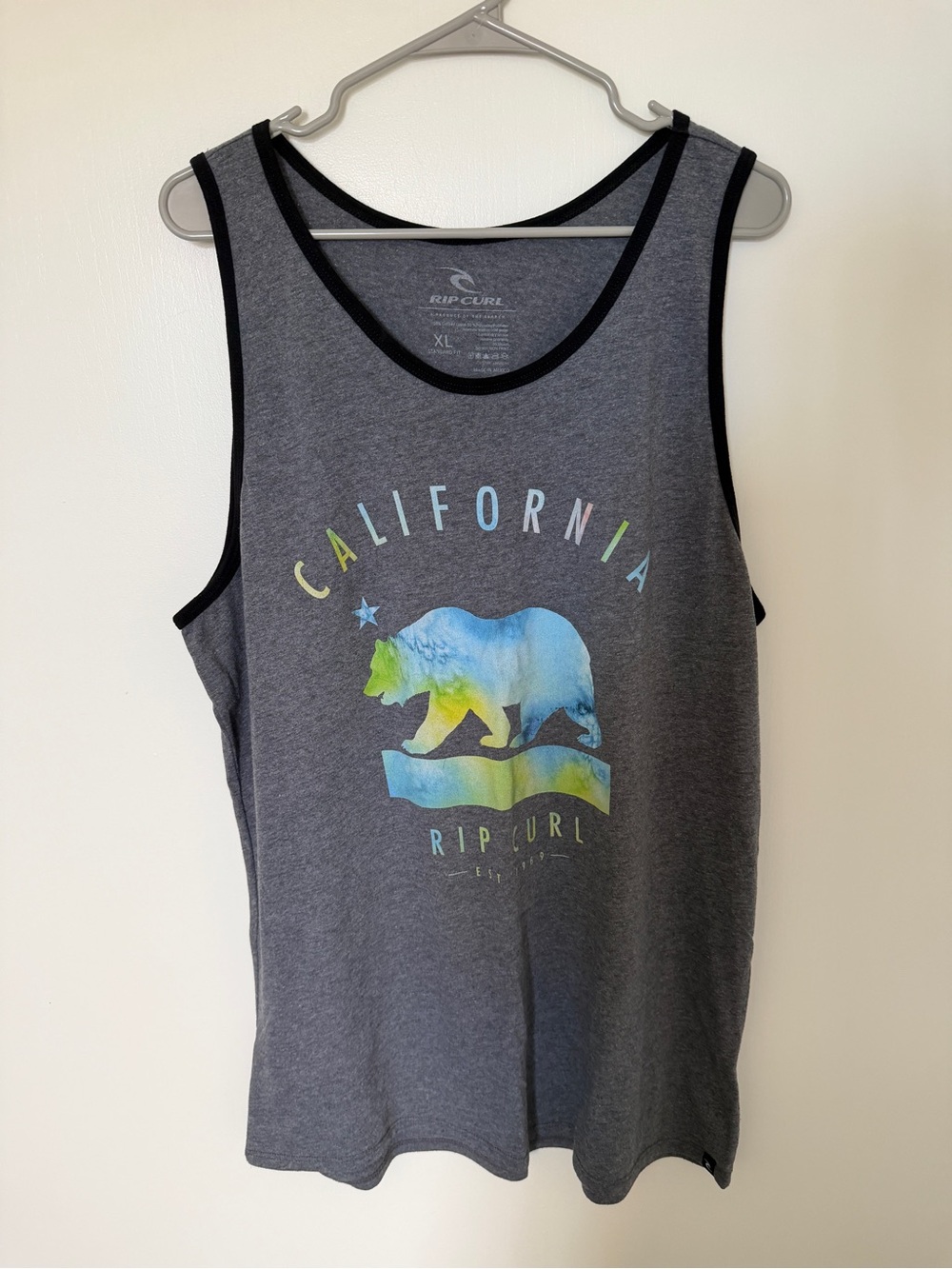 Men’s Rip Curl Gray Tank Top